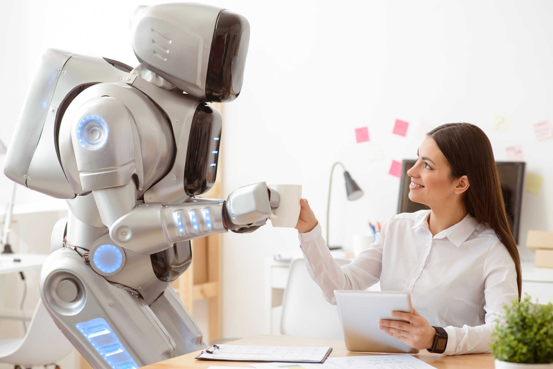 Навык для работы с искусственным интеллектом. Робот человек. Роботы в будущем. Робот с искусственным интеллектом. Роботы заменят людей.